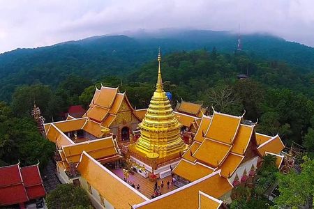 Wat Doi Suthep and Thai Handicraft Tour from Chiang Mai