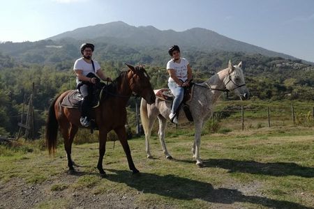 Horse Riding on Mount Vesuvius