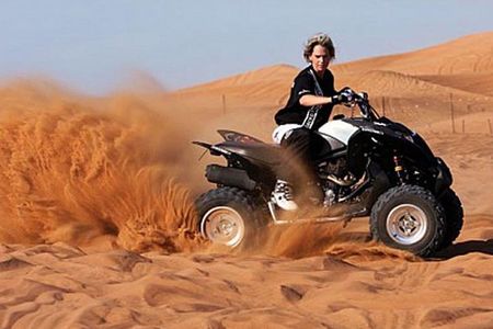 Morning Desert Thrill: Dune Bashing, 30min Quad Bike & Camel Ride