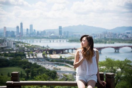 Private Sky Park Photo Shoot in Seoul with a Photographer