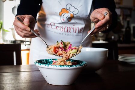 Cesarine: Market Tour & Cooking Class at Local's Home in Siena