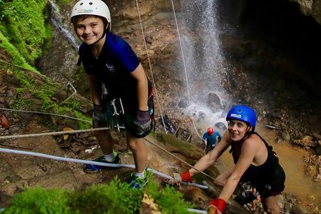 Rainforest Falls& Volcano Hike + Paradise Hot Springs