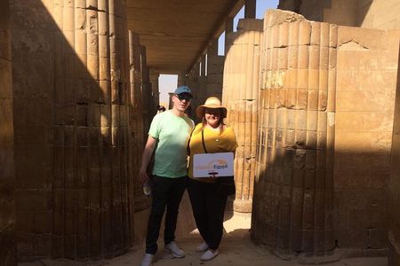 Full day tour to Giza Pyramids, Memphis City , Saqqara and Dahshur.