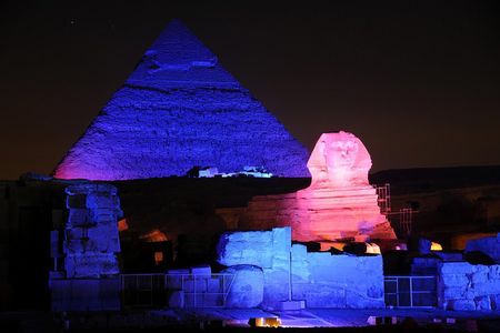 Giza Pyramids Sound and Light show