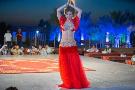 Standard Desert Safari, camel ride, BBQ Dinner, Belly Dance Show, Pick & Drop 