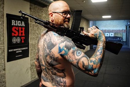 Real gun shooting experience! Extremely fun indoor activity in Riga!