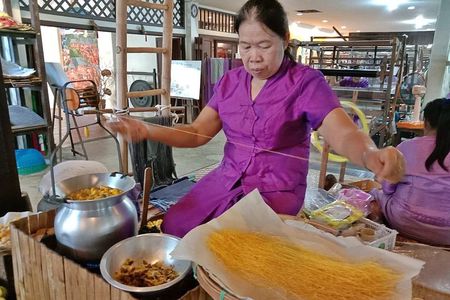 Completed Thai Silk Class Experience