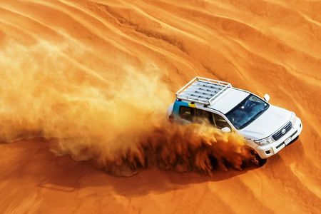 Abu Dhabi Evening Desert Safari with BBQ Dinner and all Camp Activities 