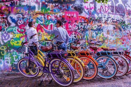Winter Ride on eBike in Prague