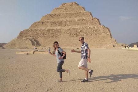 Best Private Tour to Giza Pyramids and Saqqara from the Mena House Hotel 