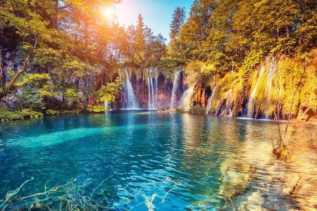 Transfer from Split to Zagreb with Entry Ticket to Plitvice Lakes