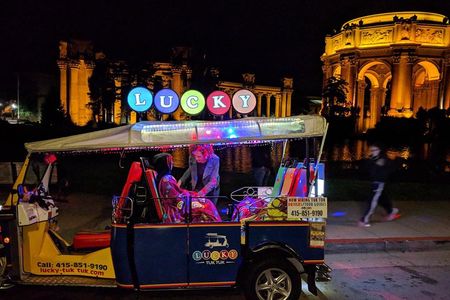 Private San Francisco Sunset or Night Tour Lucky Tuk Tuk (max 6)