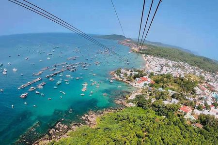 Private Panoramic view of South Phu Quoc and Snorkeling by speedboat