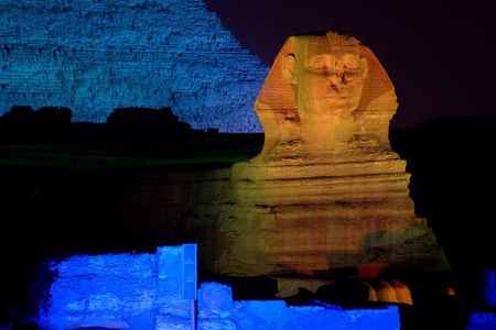 Giza Pyramids Sound and Light Show With Private Transfer