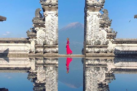 Instagram Highlight Spot: Gate of Heaven - Tirta Gangga - Tukad Cepung Waterfall
