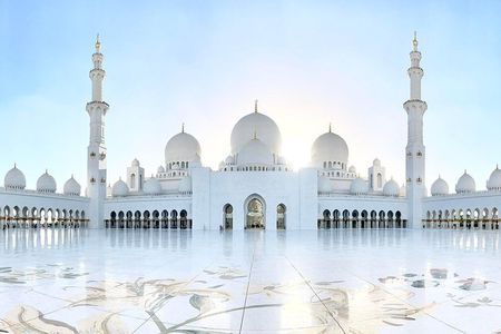 Abu Dhabi City Tour, Emirates Palace, Grand Mosque, Louvre Museum