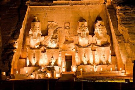 Abu Simbel Flight and Tour from Aswan