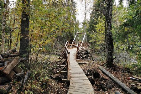 Rovaniemi: Vaattunkiköngäs Nature Trail Hiking Tour