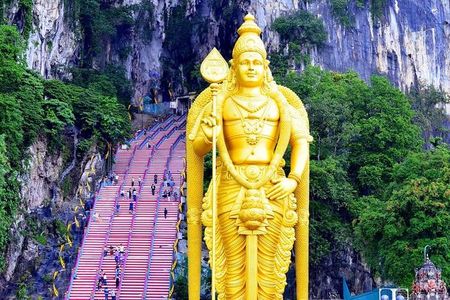 Unesco Heritage Batu Caves, Kuala Gandah Elephant Sanctuary Tour 