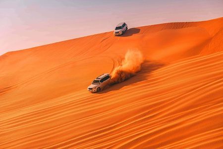 Adventurous Desert Safari With BBQ Dinner in Dubai