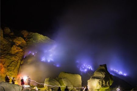 Ijen Blue Flame from Bali