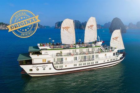 (Official) Signature Halong Cruise - 02 days 01 night program