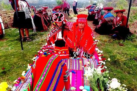 Inca marriage in Machu Picchu