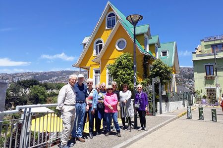 Santiago to Cruise Port and Valparaíso Tour - 4-Pax Deal