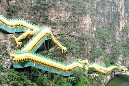 Longqingxia Gorge Cruise and Badaling Unrestored Great Wall Private Day Tour