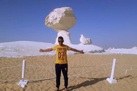 Desert Safari - Baharia Oasis, White desert, and Black desert Tour