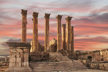 Private Half Day Jerash Visit & Optional Cooking Class from Amman
