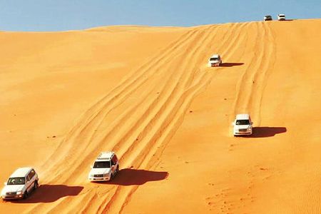 Private Full Day Liwa Desert Safari Tour with Lunch From Dubai 