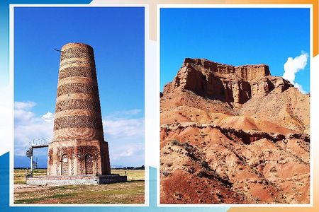 Burana Tower and Konorchek Canyons