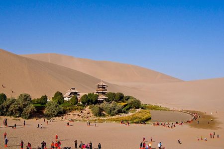 3-Day Silk Road Trip to Dunhuang, Mogao Caves, Crescent Lake, Yumenguan Pass