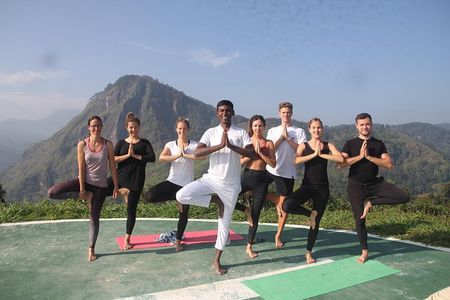  Little Adams peak Sunrise Hike and Yoga Lesson .