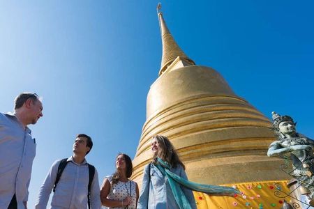 Top Highlight Bangkok Sights. Walking tour with Fun Local Guide!