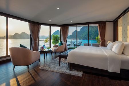 FULL package - 3D2N on 5* Luxury Cruise explore Lan Ha Bay and Halong Bay
