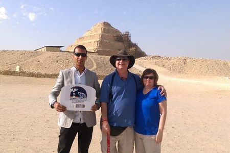 Private Day Tour to Giza Pyramids, Sphinx, Sakkara and Memphis