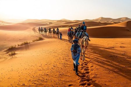 3 Days shared Tour From Marrakech To Merzouga Dunes and back to Fez