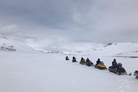 Snowmobile / Quad Bike ATV Private Tour from Bakuriani to Tabatskuri Lake