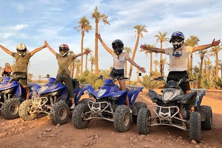 Half Day Quad Biking Tour In Palmeraie