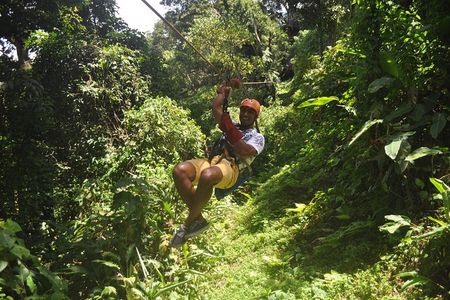 Zip Line, Rappel, Hiking La Carpintera Tour in San Jose