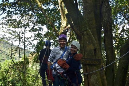 Zip Line, Rappel, Hiking La Carpintera Tour in San Jose