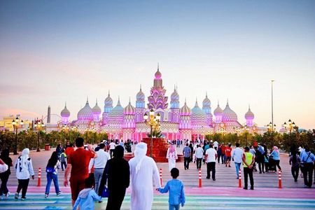 Global Village & Dubai Miracle Garden with Transfers