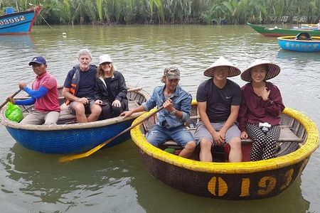Guided Tour to Coconut Village,Basket Boat ride,Hoi An Walking Tour,Night Market