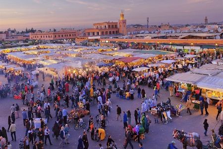 Night life in Marrakech