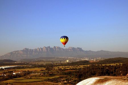 Montserrat Hot Air Balloon Flight from Barcelona