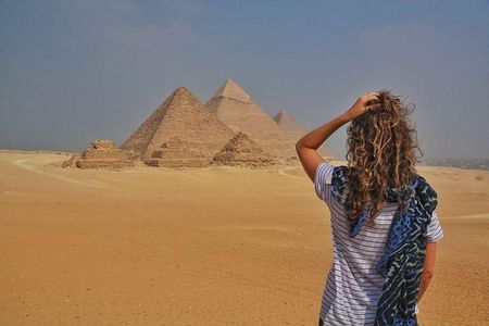 From Hurghada: Private Full-Day In Cairo Giza Pyramids, Museum, & Lunch