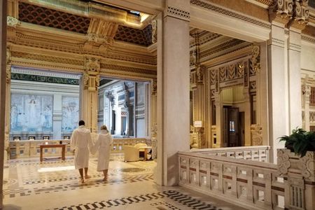 Liberty style between art and relax in Salsomaggiore Terme, close to Parma