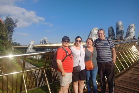 Private tour from Da Nang port to Ba Na Hills & Golden Bridge